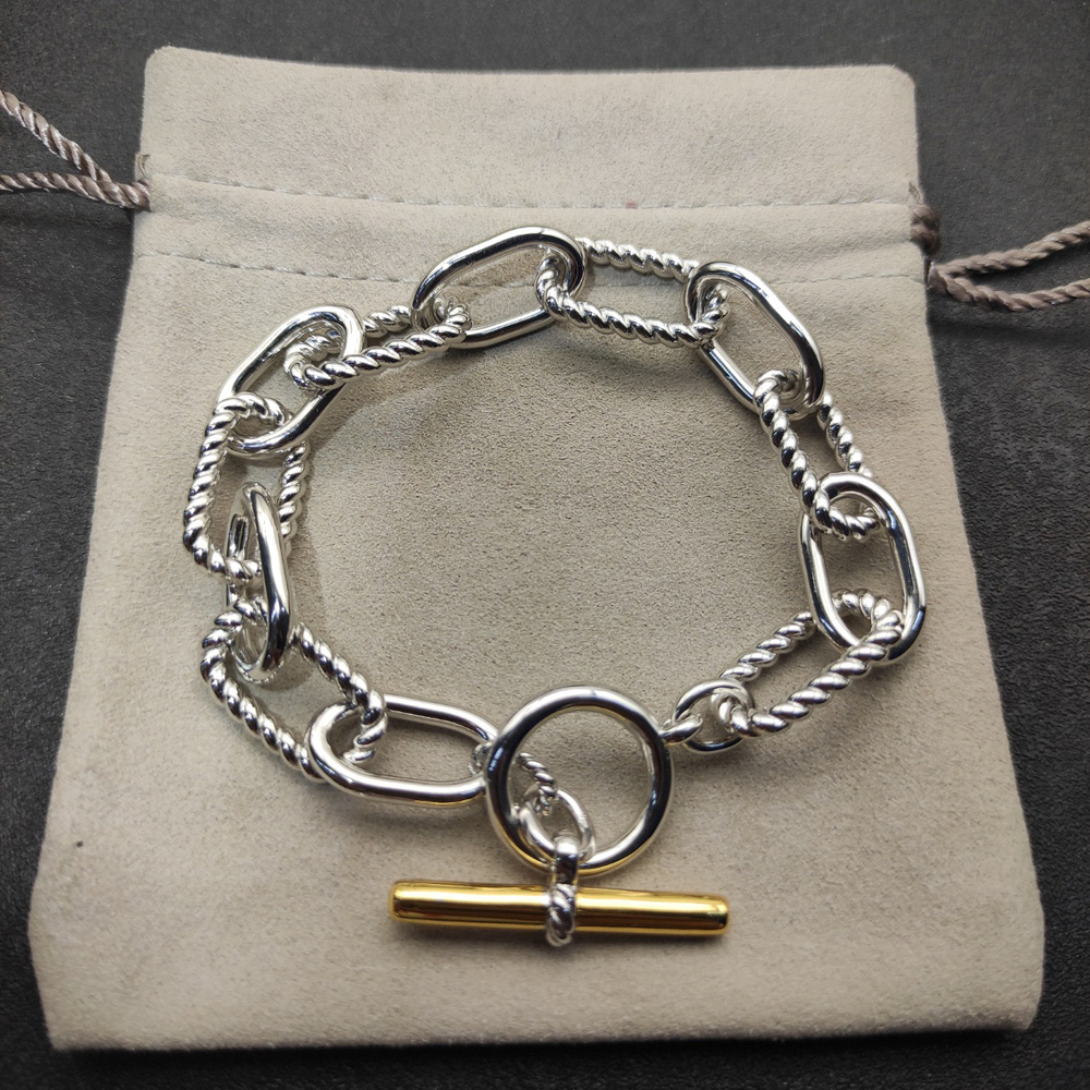 David Yurman twist clasp bracelet - Picture 3 of 7